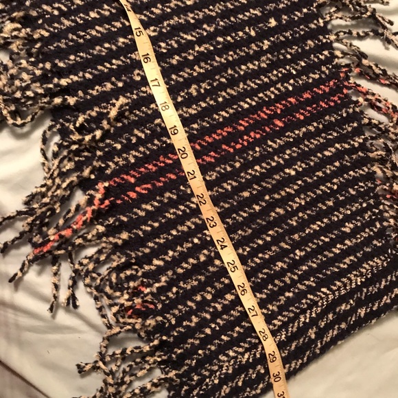 Navy, Pink & White Infinity Scarf - Picture 4 of 7